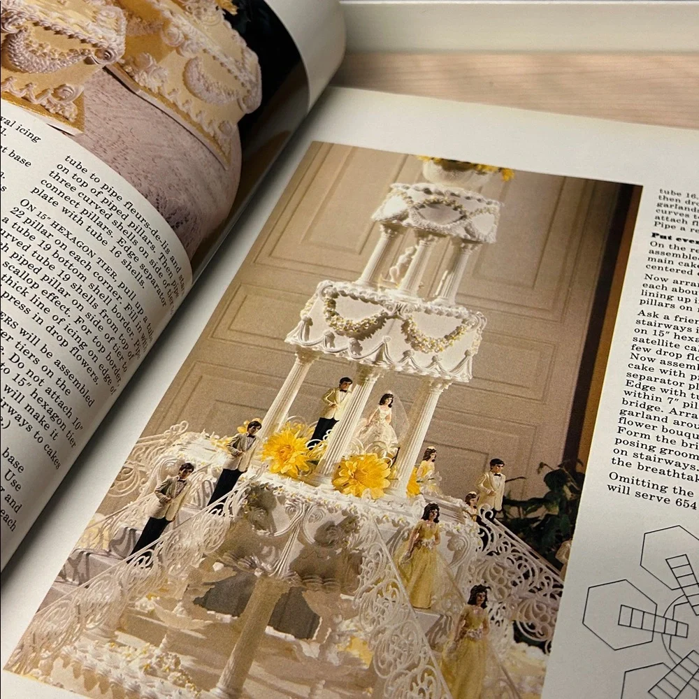 Celebrate! Wedding Cakes by Wilton 1983 - Picture 6 of 11